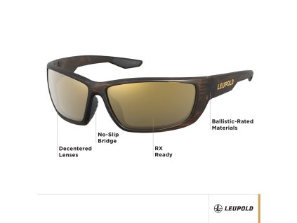 753985 strelecke bryle leupold cheyenne tortoise bronze mirror matne cerne