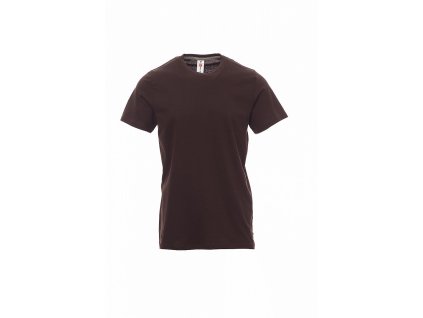 SUNSET HNĚDÁ triko kr.rukáv (Varianta SUNSET HNĚDÁ triko kr.rukáv)