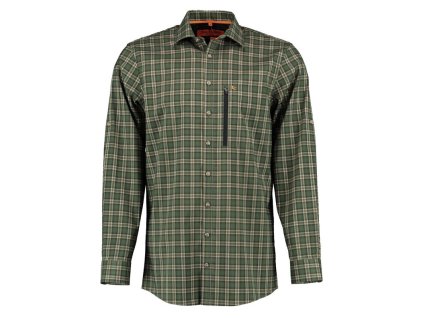 Tom Collins košile zelené káro (Velikost XXXL)