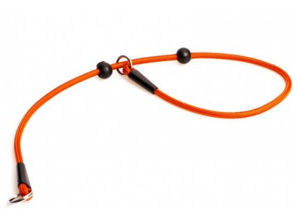 87317 obojek stahovaci lano 70 cm oranzova