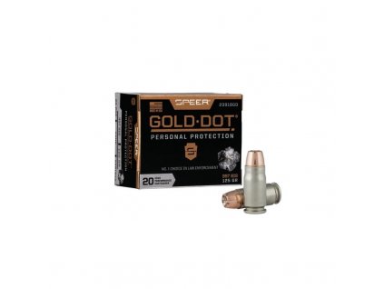 95609 1 naboj kulovy speer personal protection 357 sig 125gr gold dot