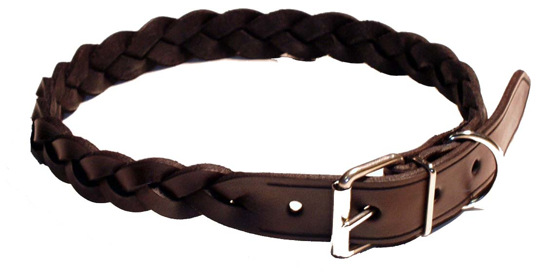 Zubíček Pletený klasický obojek Délka: 35 cm