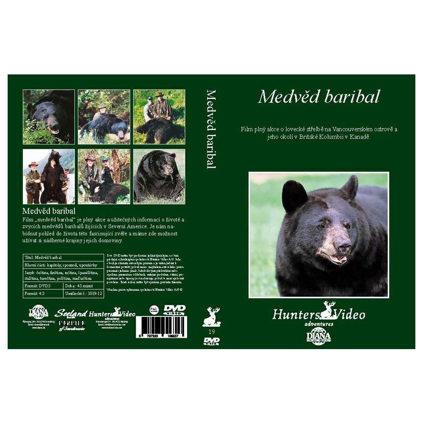 Hunters Video DVD Medvěd baribal