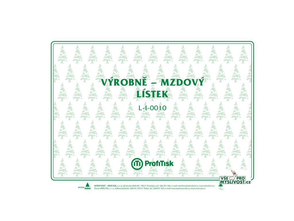 vyrobne mzdovy listek 22873