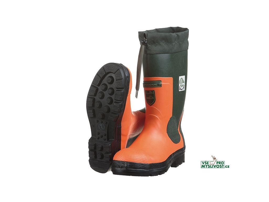 Protipořezové holinky Profesional zimní 3 P171001 (Velikost 39)