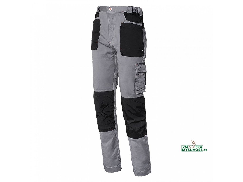 BICOLORE kalhoty šedá L (Varianta BICOLORE kalhoty šedá L)