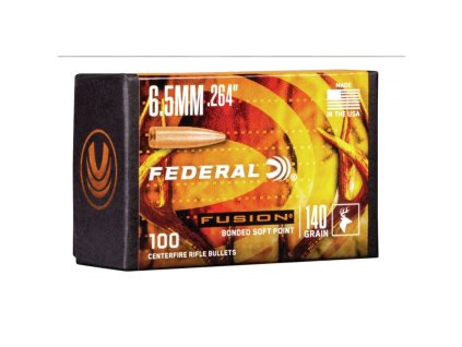 159874 1 strela federal fusion 6 5mm 264 140gr 9 0g bonded soft point