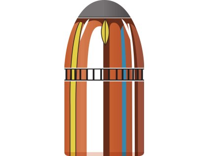 156976 strela hornady interlock 45 cal 458 350gr rn