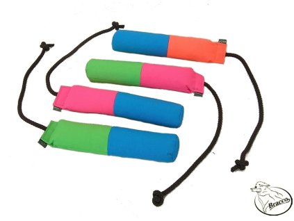 Bracco Bumper Dummy Marking 300 g- plovoucí, různé barvy. (Varianta Bracco Bumper Dummy Marking 300 g, modrá/růžová.)