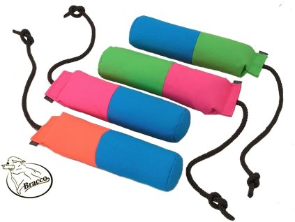 Bracco Bumper Dummy Marking 500 g, plovoucí, různé barvy. (Varianta Bracco Bumper Dummy Marking 500 g, modrá/růžová.)