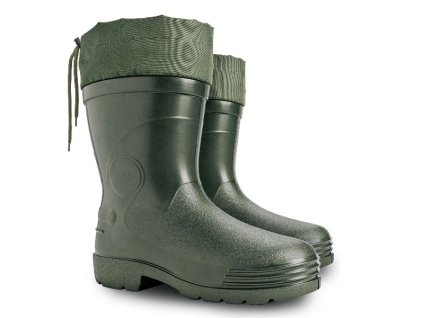 Myslivecké stahovací holínky FARMER S 3911 zelené (Velikost 40)