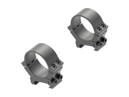 581511 1 krouzky leupold prw2 pevna na weaver picatinny 30mm nizke matne cerne