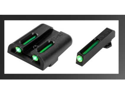 604509 miridla truglo tfo tritium opticke vlakno pro pistole sig sauer 9mm 40sw zelene