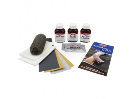 603579 pripravek birchwood casey gun stock finish kit sada pro opravu pazeb a laku pazeb zbrani