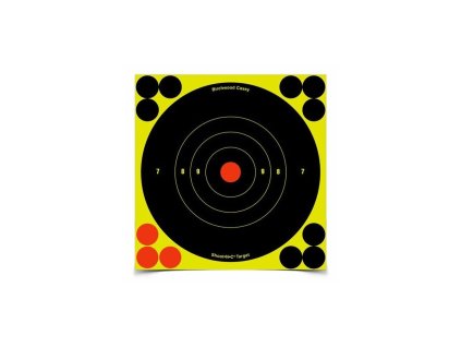 603969 terc birchwood casey shoot n c reflexni 15cm 144ks zalepek sada 12ks