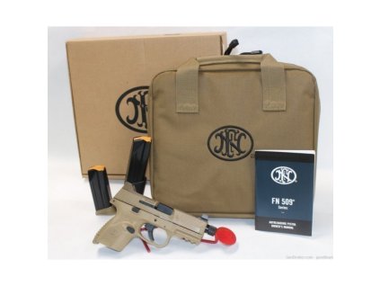 605982 pistole sam fn america mod 509c raze 9mm luger hl 4 25 flat dark earth