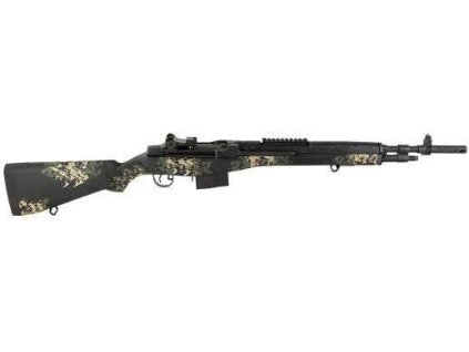 630623 puska sam springfield armory model m1a scout squad raze 308 win hl 18 spongecamo