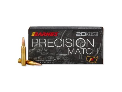 637312 naboj kulovy barnes precision match 5 56x45mm 69gr 4 47g otm bt