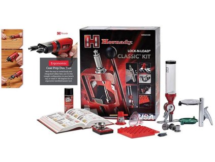 636496 sestava hornady lock n load classic kit s el strojkem pro pripravu nabojnic caseprepduo
