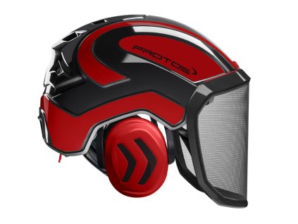 lesnicka prilba protos integral forest cernocervena f39 28356