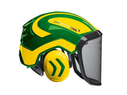 lesnicka prilba protos integral forest zeleno zluta stit f39 29553