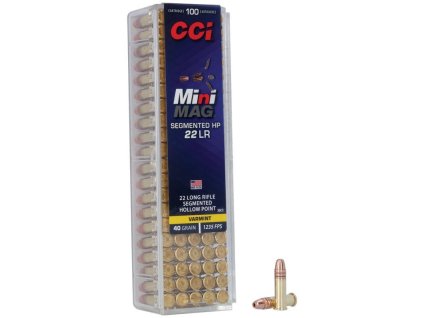 698777 naboj kulovy cci mini mag 22lr 40gr 2 59g segmented hp shp