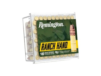 707245 naboj kulovy remington ranch hand 22lr 38gr 2 46g plated hollow point