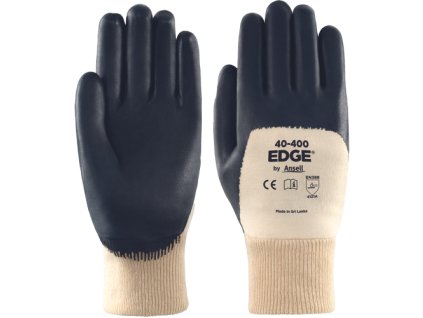 ANSELL Pracovní rukavice máčené v nitrilu EDGE 40-400 (Velikost 07)