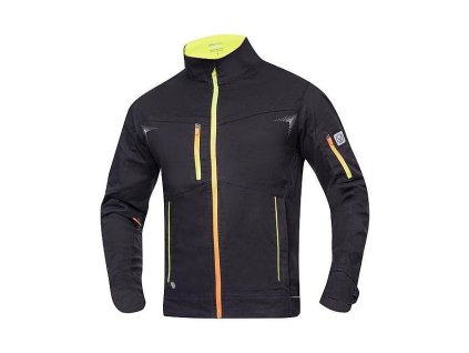 CREATRON blůza černá neon 2XL (Varianta CREATRON blůza černá neon 2XL)