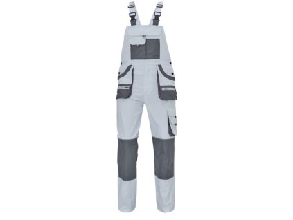 CERVA Pánské bavlněné pracovní kalhoty s laclem HANS (Velikost 46, Barvy černá)