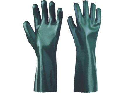 TACHOV Rukavice UNIVERSAL hladkémáčené v PVC s nitrilem v délce 45 cm - (Varianta FJP-6553911610)