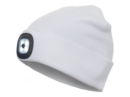 DEEL LED čepice bílá (Varianta DEEL LED čepice bílá)