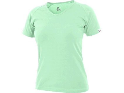 ELLA tričko tyrkysové výstřih do V dámské XL (Varianta ELLA tričko tyrkysové výstřih do V dámské XL)