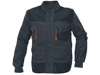 EMERTON bunda ČERNÁ/ORANŽ 48 (Varianta EMERTON bunda ČERNÁ/ORANŽ 48)