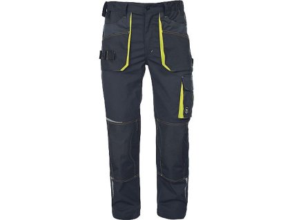 EMERTON STR kalhoty černá/žlutá 54 (Varianta EMERTON STR kalhoty černá/žlutá 54)