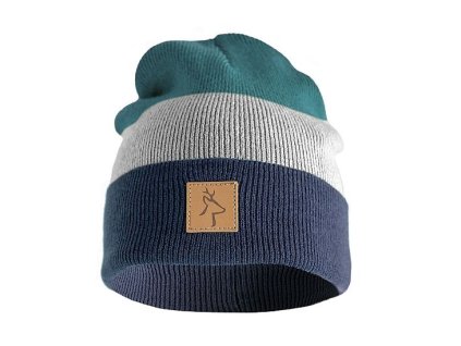 FROZEN čepice petrol/šedá/grafit (Varianta FROZEN čepice petrol/šedá/grafit)