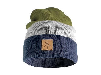 FROZEN čepice zelená/šedá/grafit (Varianta FROZEN čepice zelená/šedá/grafit)