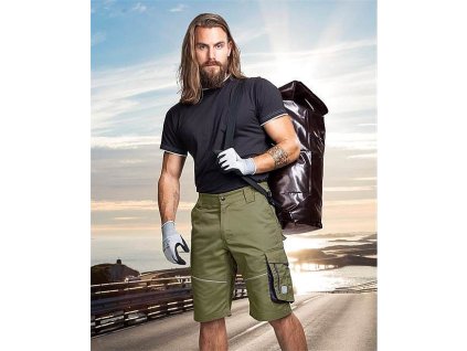 SUMMER šortky khaki (Varianta SUMMER šortky khaki)