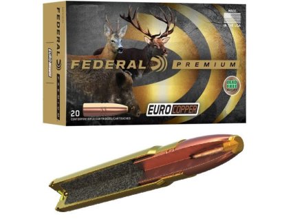 722248 naboj kulovy federal premium euro copper 9 3x62mm 250gr 16 20g