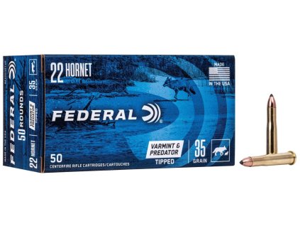 722629 naboj kulovy federal american eagle 22 hornet tipped varmint predator