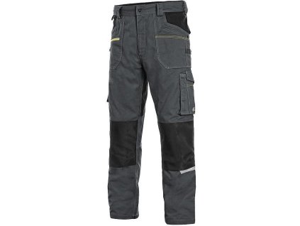 STRETCH kalhoty tmavě šedé-černé (Varianta STRETCH kalhoty tmavě šedé-černé)