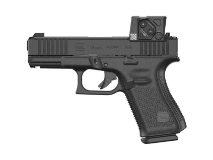 728074 pistole samonab glock mod g19 a cut 9mm luger kolimator aimpoint mos
