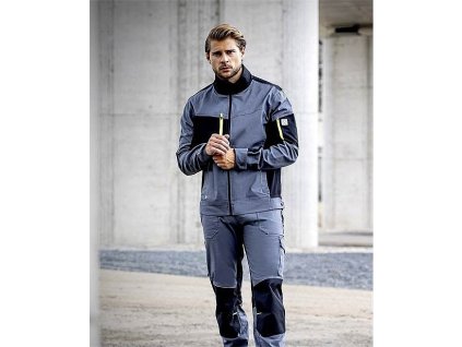 4Xstretch bunda montérková šedá (Varianta 4Xstretch bunda montérková šedá)