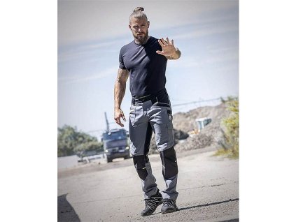 4Xstretch kalhoty šedé strečové (Varianta 4Xstretch kalhoty šedé strečové)