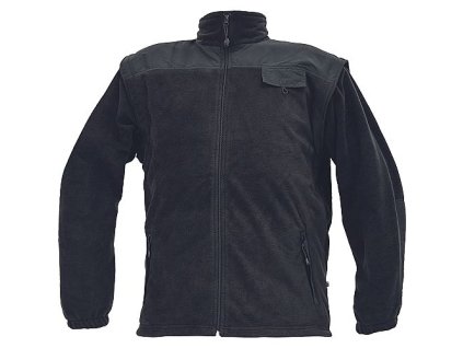 RANDWIK černá fleece bunda (Varianta RANDWIK černá fleece bunda)