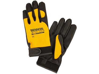 KALYTOS Gloves yellow/black (Varianta KALYTOS Gloves yellow/black)