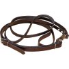 Vypouštěcí vodítko z ploché kůže - vypouštění od pasu (Barva hnědá)
