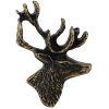 790 hlava jelena odznak na klobouk
