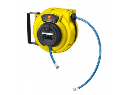 closed hose reel swivelling in plastic for air water 10 bar mod cs 275