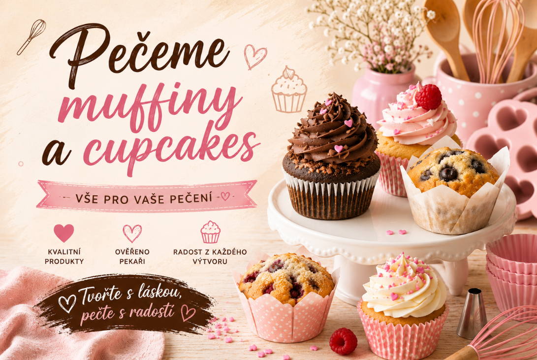 Muffiny a cupcakes
